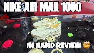 AIR MAX 1000 COMPLEXCON BOOTH WALKTHROUGH  IN HAND REVIEW  RARE 1000 WINNER WARNING INSANE 🤯 [upl. by Enelra]