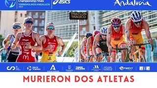 DOS ATLETAS FALLECEN DURANTE UNA COMPETENCIA DE TRIATLÓN [upl. by Holbrook]