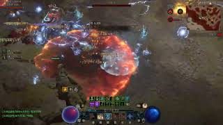 S6 Diablo 4 Lightning Spear sorc  Helltide farming [upl. by Yruok]