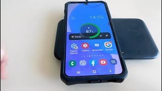 Is there wireless charging on the Samsung A23 and how to enable it [upl. by Yemrots677]