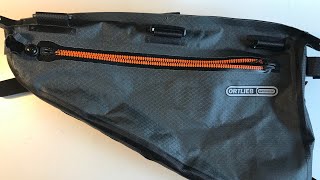 Ortlieb Frame Pack Review Bikepacking bags [upl. by Annalise197]