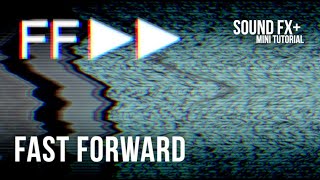 Fast Forward  Rewind  Sound Effect [upl. by Arymahs]