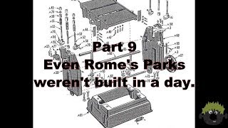 SearsCraftsman Planer Part 9 Even Romes Parks werent built in a day [upl. by Notnroht234]