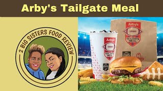 Arbys Tailgate Meal Food Review [upl. by Adnarram]