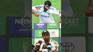 Jaspreet bumrah will do captaincy in 1st test jaspritbumrah captain bgt shorts [upl. by Odette]