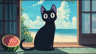 Nostalgic Japanese Summer🎐 ghibli inspired Lofi Beats  Chill Lofi Relaxation [upl. by Ogu]