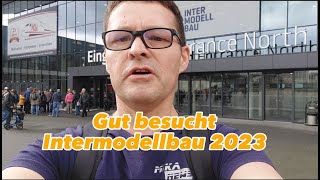 Gut besucht  Rundgang auf der Intermodellbau 2023 in Dortmund [upl. by Yerdna]