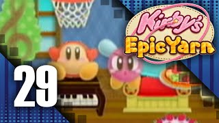 Kirbys Epic Yarn  Part 29 Decorating Kirbys Pad [upl. by Ramonda100]