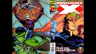 MUTANT X 1 REVIEW Havok leader of the SIx takes on Nick Fury and his team of terrorists [upl. by Ynatsyd]