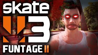 Skate 3 Funtage 2  Night Of The Living Skaters  Skate 3 Zombies Mode Funny Moments [upl. by Ellette]