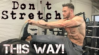 How to Stretch Effectively Static vs Dynamic Stretching Thomas DeLauer [upl. by Ahsenek219]