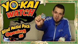 YoKai Watch Series 1 Blind Medal Pack Openings  Part 6  AZURE DRAGON PULL [upl. by Wiskind165]