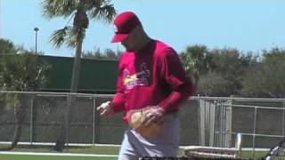 Cardinals Brad Penny Pitches Against Mets  101ESPN [upl. by Notreb]