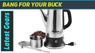 12Cup Electric Percolator Coffee Pot by VEVOR The Ultimate Guide to Brewing the Best Morning [upl. by Naresh]