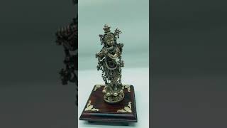 Divine Ambegalu Krishna and Mandasana Idols in Silver 925  Dharmik Jewelsquot [upl. by Arah806]