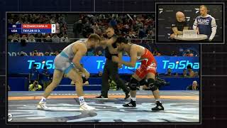 David Taylor Breaks Down His Epic Win Over Olympic Champion Hassan Yazdani [upl. by Lrak]