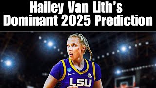 Hailey Van Lith’s INSANE TCU Debut Has Fans Predicting WNBA DOMINANCE in 2025 [upl. by Rakia]