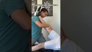 How to stretch a TIGHT hamstring chiropractictreatment [upl. by Nyrraf]