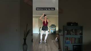 Ballerinas in Hip Hop Class  Holiday Edition ballet dancer shorts biancascaglione [upl. by Brenda]