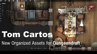 Dungeondraft Tutorials Tom Cartos New Organized Asset Packs Walkthrough Highlights and Tips [upl. by Brigitte624]