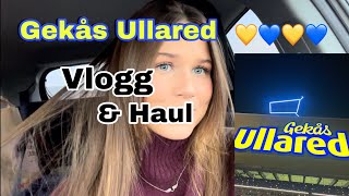 Heldag på gekås Ullared💛💙 Vlogg  Haul [upl. by Teddi]