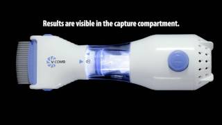 Licetec VComb How it Works to Remove Head Lice amp Eggs [upl. by Allerim932]