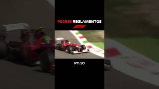 PEORES REGLAMENTOS F1  Pt10 💥 httpsamznto3q5mC8j formula1 automovilismo f1shorts gpf1 [upl. by Ernestine467]