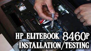 HP Elitebook 8460p  InstallationTesting [upl. by Ailehc368]