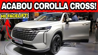 🚨 NOVO HAVAL H6 2025 FACELIFT TEM PREÇO DE FASTBACK E 235 CAVALOS [upl. by Silvester247]