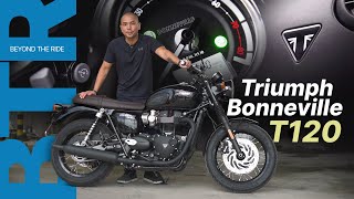 2023 Triumph Bonneville T120  The Perfect Modern Classic [upl. by Umberto982]