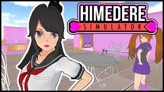 HIMEDERE SIMULATOR PLAY AS HIMEDERE FROM KUUDERE SIMULATOR  Yandere Simulator [upl. by Zitella]