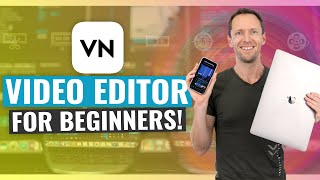 VN Video Editor  COMPLETE Tutorial for Beginners iPhone Android amp Mac [upl. by Hermann]