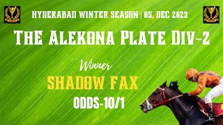 THE ALEKONA PLATE DIV 2 Winner SHADOW FAX [upl. by Aikcir209]