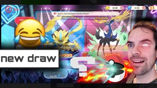 New draw in megamon Xerneas VS Zeraora 🔍 [upl. by Elonore]