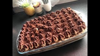 Tiramisu كيفية تحضير تيراميسو الايطالي روعة شكلا ومذاق [upl. by Netsrak]