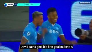 David Neres Goal Napoli Vs Como 31 All Goals Analysis Extended Highlights Result [upl. by Bueschel]