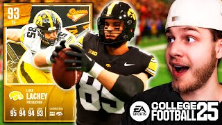 NEW 93 Luke Lachey DOMINATES CUT Champs College Football 25 [upl. by Leonhard]