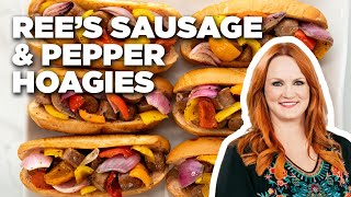 Sausage and Pepper Hoagies with The Pioneer Woman  The Pioneer Woman  Food Network [upl. by Lladnik]