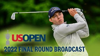 2022 US Open Final Round Matt Fitzpatrick Wins a Battle at Brookline  Full Broadcast [upl. by Nylahsoj]