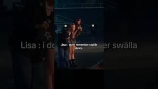 The iconic SWALLA dance by Miss MANOBAN💅 blackpink lisa lisablackpink fyp fypシ゚viral [upl. by Adelina737]