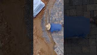 Paver Patio Built on Slope [upl. by Kevan227]