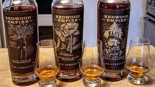 Redwood Empire trio cask strength review [upl. by Yddur598]