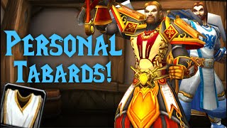 Unlocking the NEW Personalized Tabard in WoW [upl. by Florencia890]