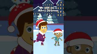 Chansons dhiver  Nous vous souhaitons un Joyeux Noël 🎁shorts christmas [upl. by Aydne]