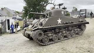 Liberation parade from Omaha Beach at DDay 80 [upl. by Okihsoy17]