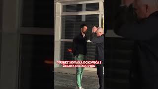 Ko od koga ovde traži savet 👀novak djokovic zeljkoobradovic partizan [upl. by Coleville253]