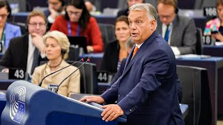 Viktor Orban HUMILIE Ursula von der Leyen en plein Parlement Européen  La vérité choquante révélée [upl. by Dnomhcir969]