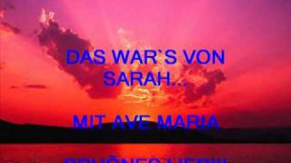 Ave Maria Von Sarah Connor [upl. by Aisetra352]