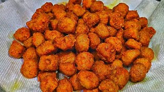 सोयाबीन फ्राय  Soyabean Crispy Fry Recipe  Soyabean Pakoda In Marathi By Asha Maragaje [upl. by Adnohsal]