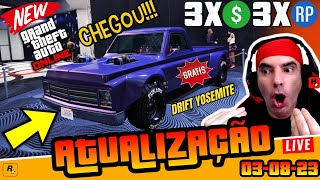 GTA Online Atualização pra Ficar Rico De 0308 à 090823 [upl. by Nonnaehr]